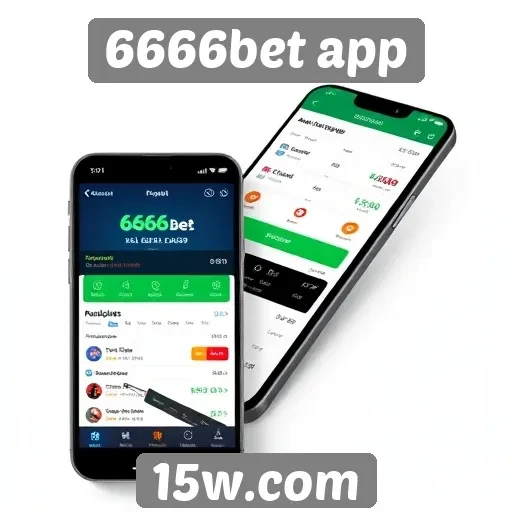 Avaliação da interface do 6666bet app