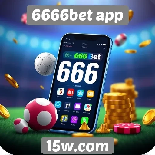 Variedade de jogos oferecidos no 6666bet app